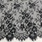 3 Yards Chantilly Embroidered Lace Fabric with Eyelash Scallop 58 Inches Width
